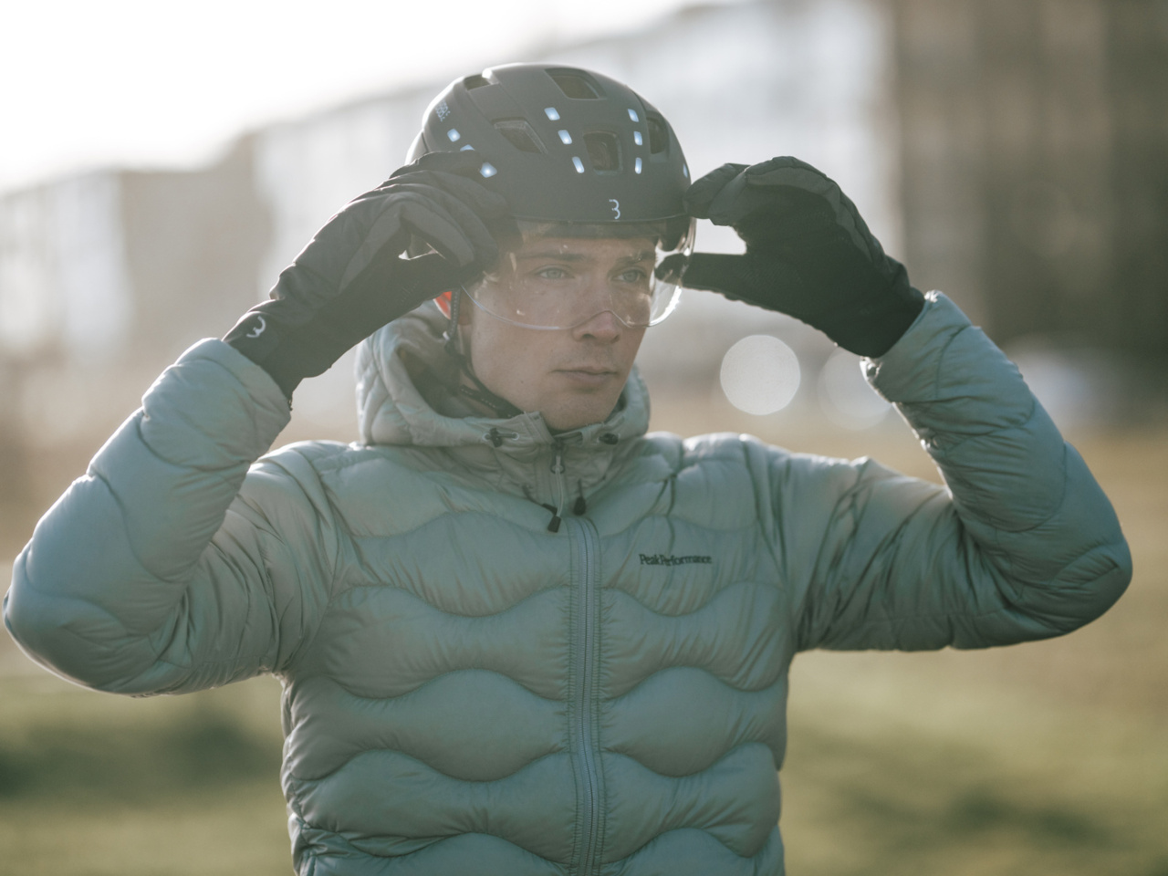 District Led faceshield