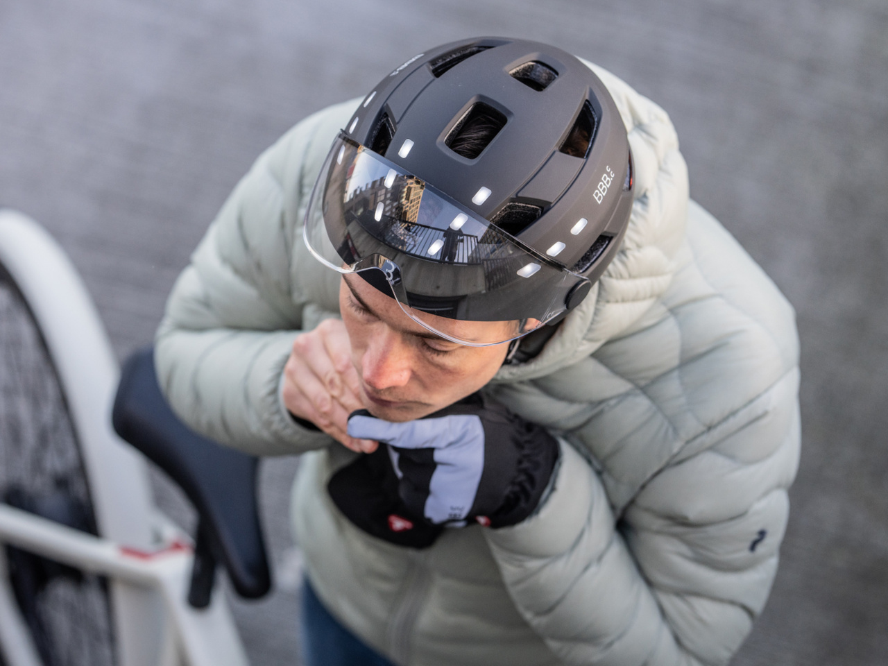 District Led faceshield